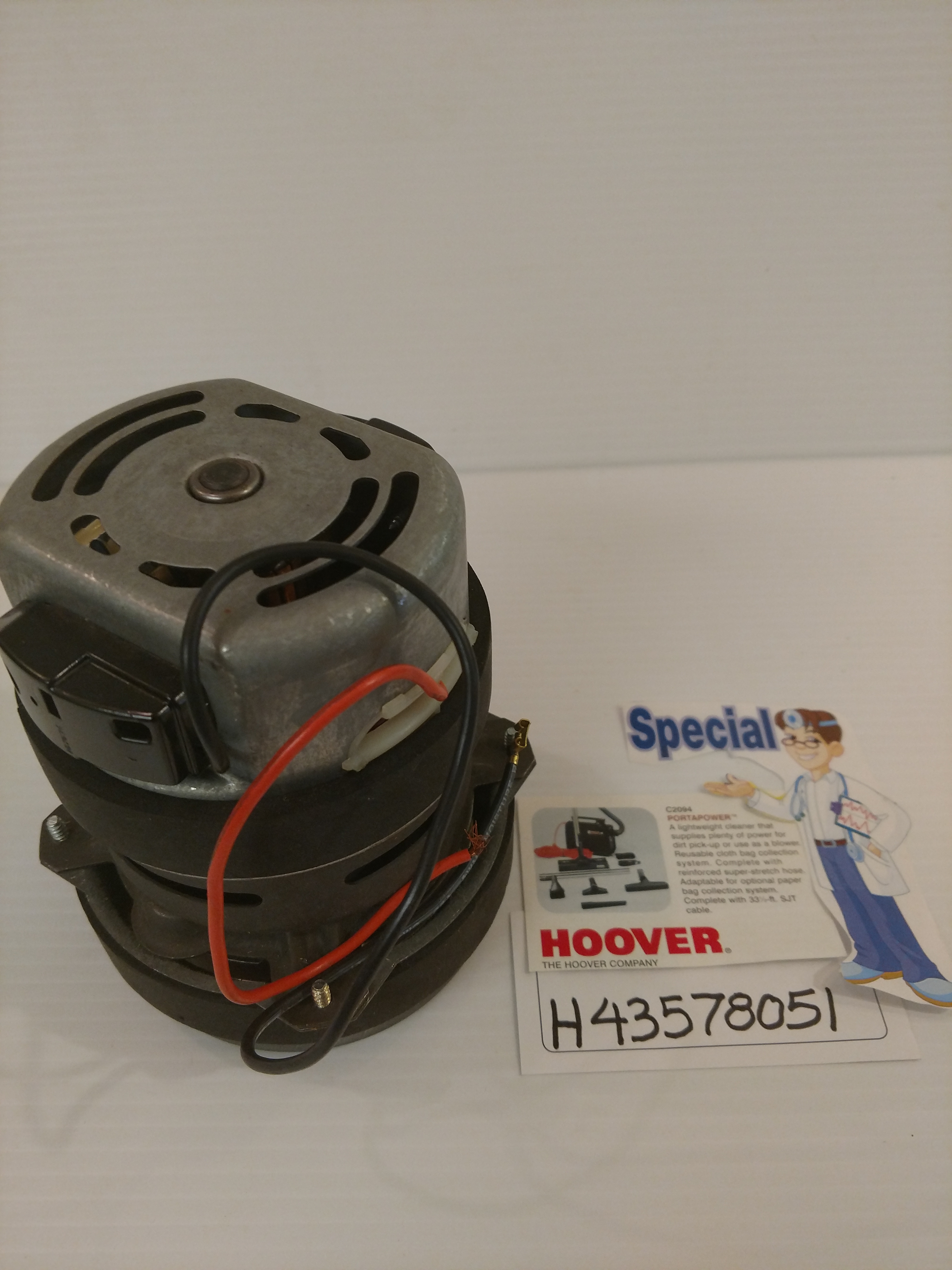 Hoover 43177042 C2094/CH30000 Motor Portapower